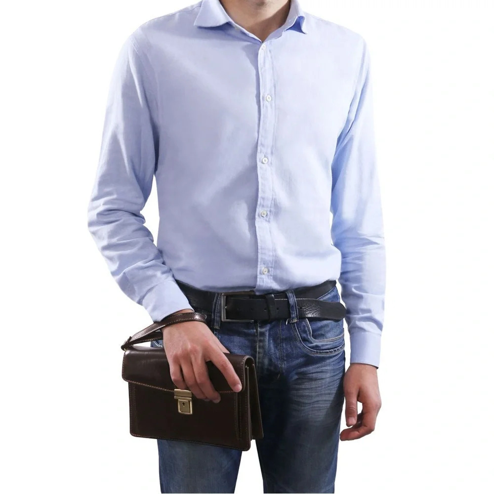 Tuscany Leather Men’s Clutch Bag